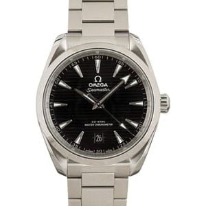 Pre-Owned Omega Seamaster Black Dial