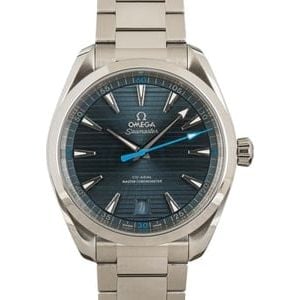 Omega Seamaster Aqua Terra 150M Blue Teak Dial