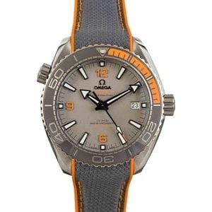 Omega Seamaster Planet Ocean Titanium on Rubber Strap