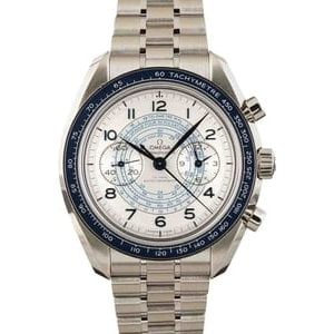 Mens Omega Speedmaster Chronoscope Stainless Steel