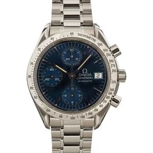 Omega Speedmaster Chronograph Blue Dial