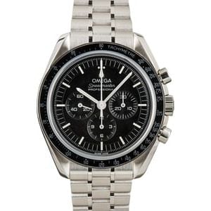 Mens Omega Speedmaster Moonwatch Stainless Steel