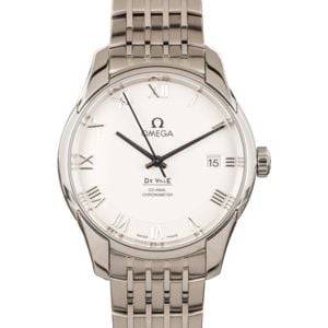 Omega De Ville Co-Axial Silver