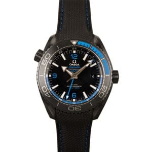 Omega Seamaster Planet Ocean Ref. 215.92.46.22.01.002 "Deep Black" MoonWatch