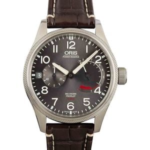 Oris Big Crown Pro Pilot Anthracite Dial & Leather Strap