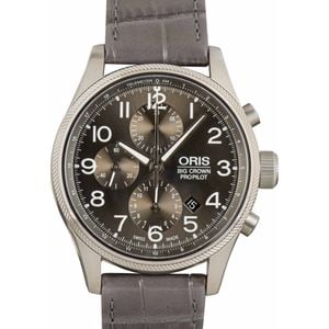 Oris Big Crown ProPilot Chronograph Stainless Steel on Leather Strap