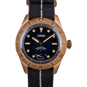 Oris Divers Carl Brashear Calibre 401 Limited Edition Bronze