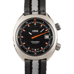 Oris Chronoris Date Textile Strap