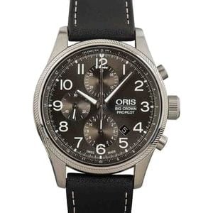 Oris Big Crown ProPilot Chronograph Steel on Leather Strap