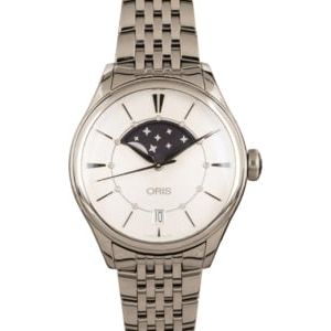 Oris Artelier Grande Lune, Date Stainless Steel