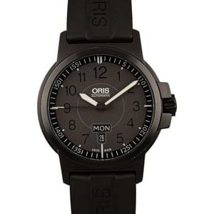 Oris BC3 Advanced Day Date Black Rubber Strap