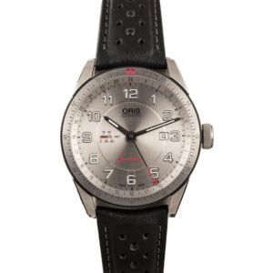 Oris Audi Sport GMT Silver Dial