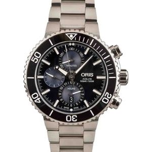 Oris Aquis Chronograph Blue Dial