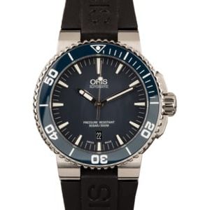 Oris Aquis Date Stainless Steel Blue Dial