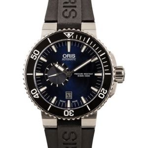 Oris Aquis Small Second, Date Stainless Steel