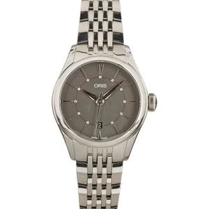 Oris Artelier Date Grey Diamond Dial