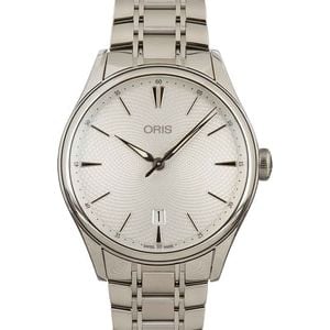 Oris Artelier Date Silver