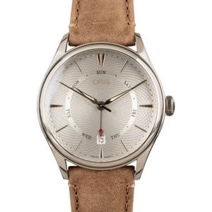 Oris Artelier Pointer Day Date Leather Band