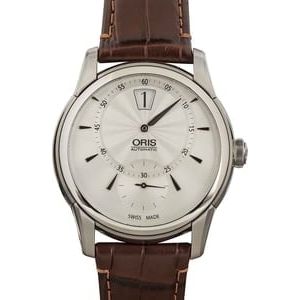 Oris Artelier Jumping Hour Stainless Steel on Leather Strap