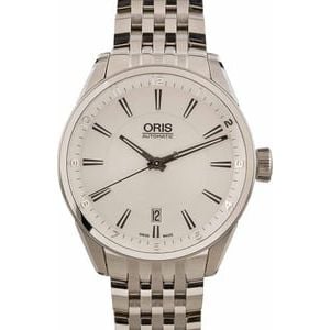 Oris Artix Date Silver Dial