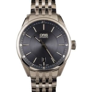 Oris Artix Date Stainless Steel Blue Dial