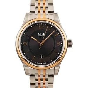 Oris Classic Date Steel & Gold PVD