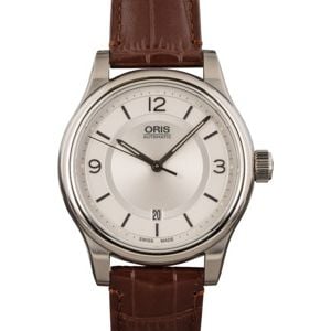 Oris Classic Date Silver Dial