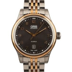 Oris Classic Date Steel & Gold Plated