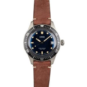 Oris Diver Sixty Five Leather Strap