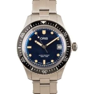 Oris Divers Sixty-Five Steel Blue Dial