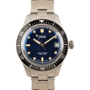 Oris Divers Sixty-Five 36MM Blue Dial