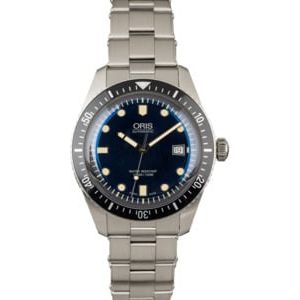 Oris Divers Sixty-Five Blue Dial Date