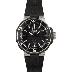 Oris Pro Diver Date Black Wave Dial