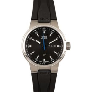 Oris Williams Day Date Rubber Strap