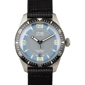 Oris Diver 65 Black Textile Strap