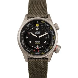 Oris Big Crown Pro Pilot Altimeter Black Dial