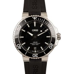 Oris Aquis 39.5MM Black Rubber Strap