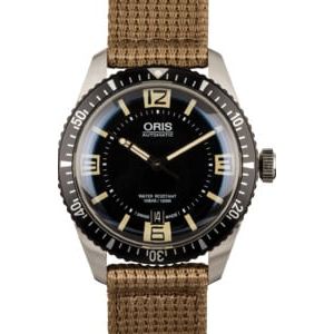 Oris Divers Sixty-Five Textile Strap