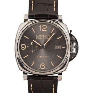 Mens Panerai Luminor Due Stainless Steel