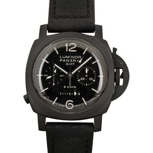 Panerai Luminor Chrono Monopulsante 8 Days GMT Black Ceramic