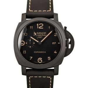 Mens Panerai Luminor 1950 Black Dial