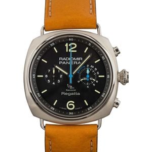 Panerai Radiomir 1/8th Second Regatta Titanio Black Dial