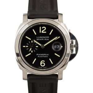 Panerai Luminor Marina PAM 104 Black Dial