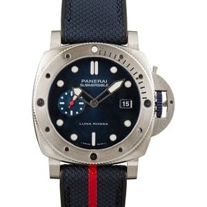 Panerai Submersible QuarantaQuattro Luna Rossa Stainless Steel