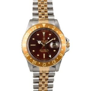 Men's Rolex GMT-Master Model 1675 Rootbeer