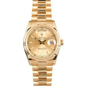 Rolex President 118238 Champagne Dial