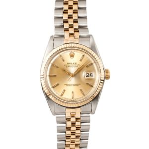 Vintage Rolex DateJust Two Tone 1601