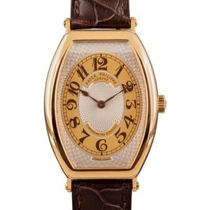 Pre-Owned Patek Philippe Gondolo 18k Rose Gold 5098R