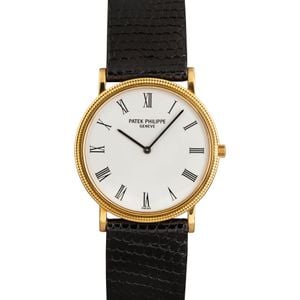 Patek Philippe Calatrava 3520D 18k Yellow Gold