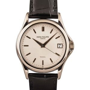 Patek Philippe Calatrava Silver Dial